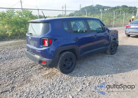 2018 Jeep Renegade Sport from USA, damaged, VIN ZACCJBAB3JPJ06165